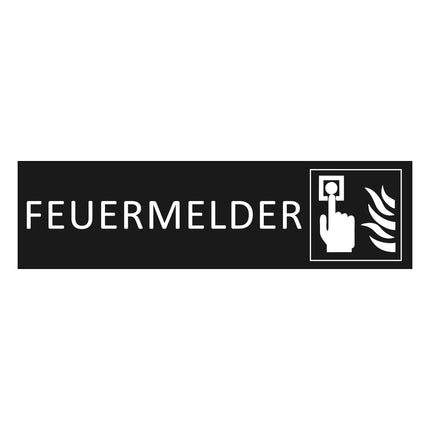 Türschild Feuermelder