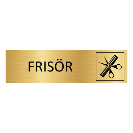Türschild Frisör
