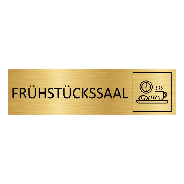 Türschild Frühstückssaal