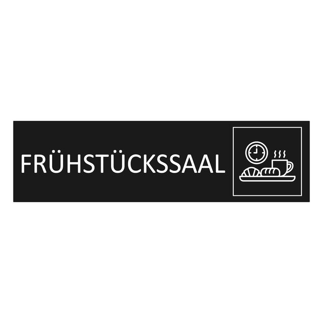 Türschild Frühstückssaal