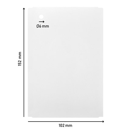 Hängeetiketten 102x152mm - 700 Stück
