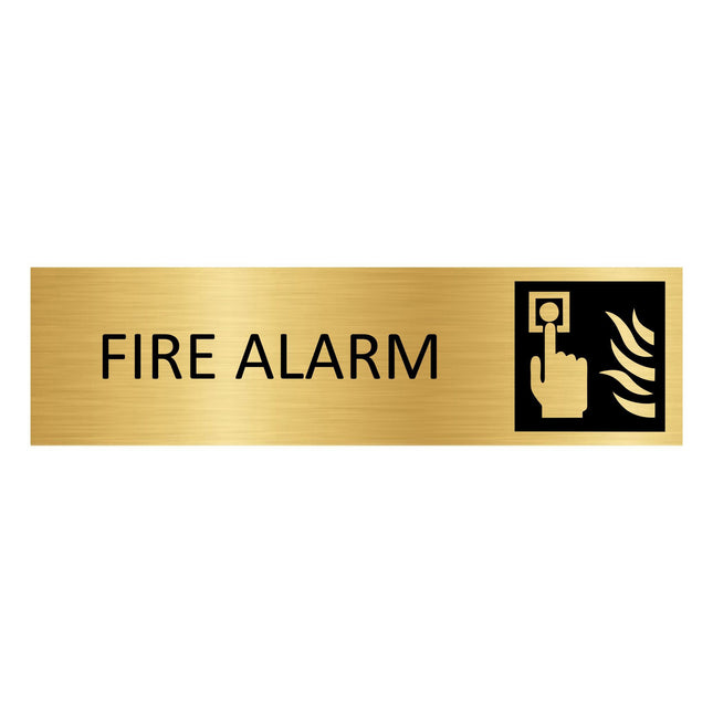 Türschild Fire Alarm