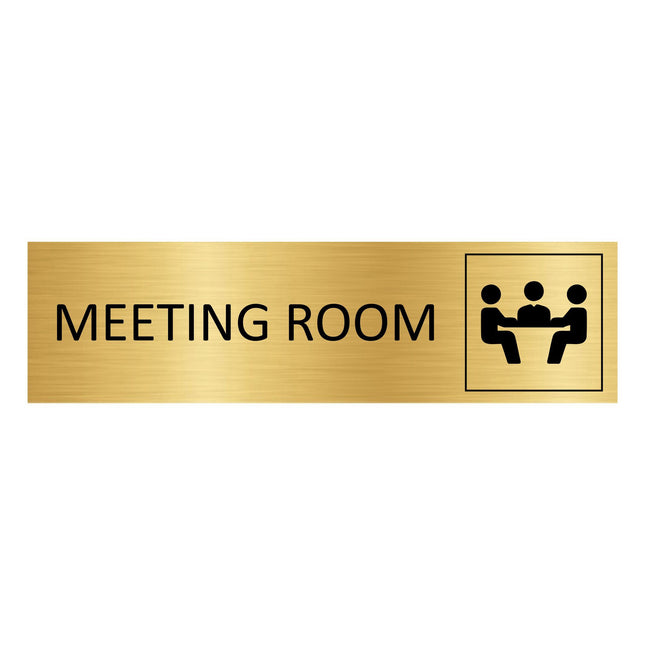 Türschild Meeting Room