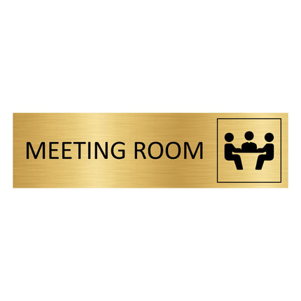 Türschild Meeting Room