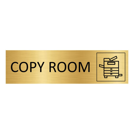 Türschild Copy room