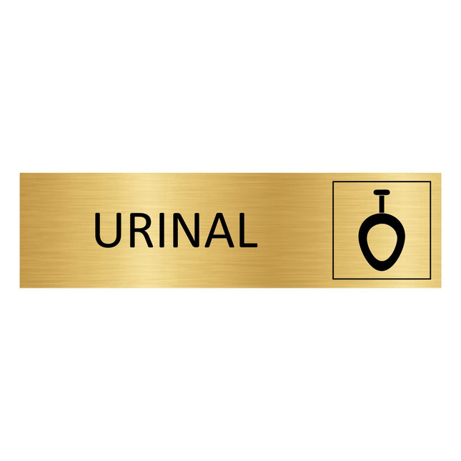 Türschild Urinal