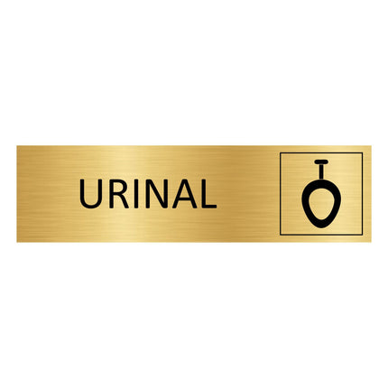 Türschild Urinal