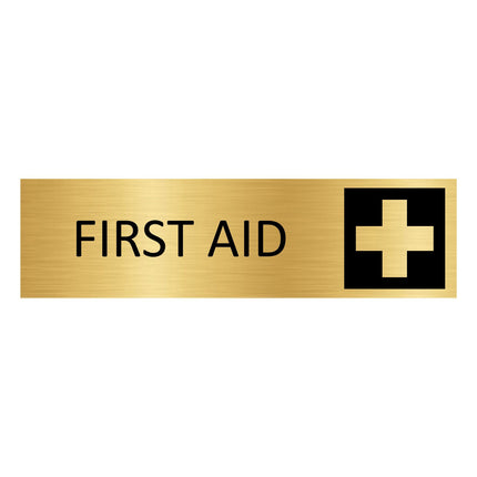 Türschild First Aid