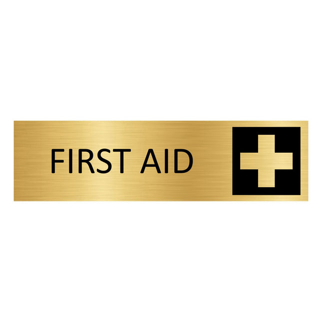 Türschild First Aid