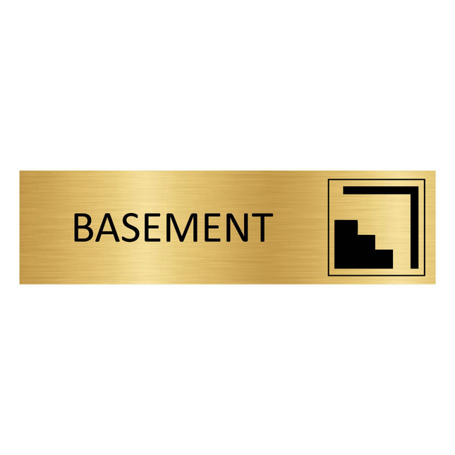 Türschild Basement