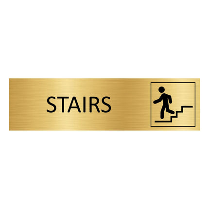 Türschild Stairs
