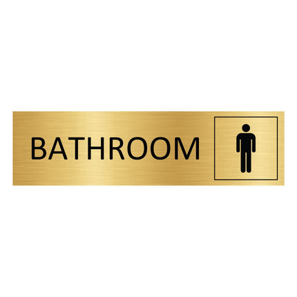 Türschild Bathroom Herren