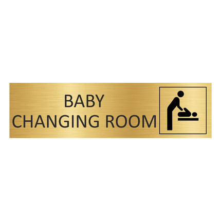 Türschild Baby changing room