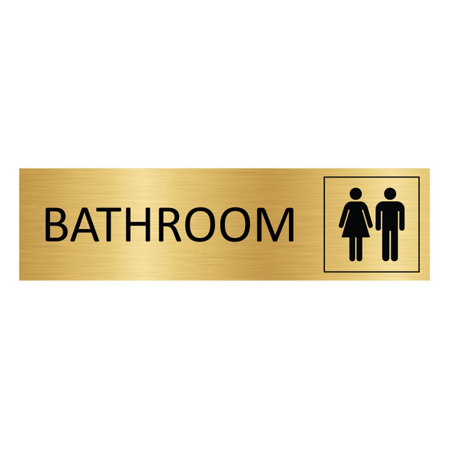 Türschild Bathroom
