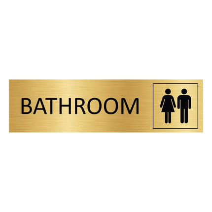 Türschild Bathroom