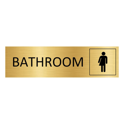 Türschild Bathroom Unisex