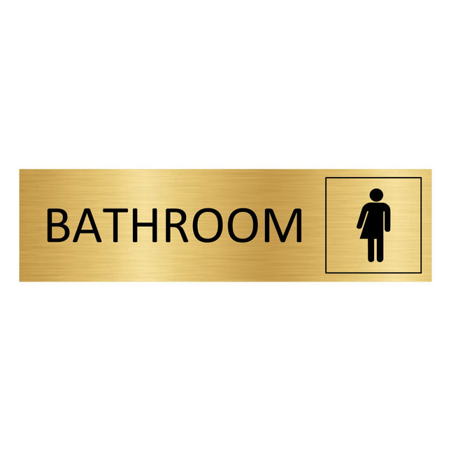 Türschild Bathroom Unisex