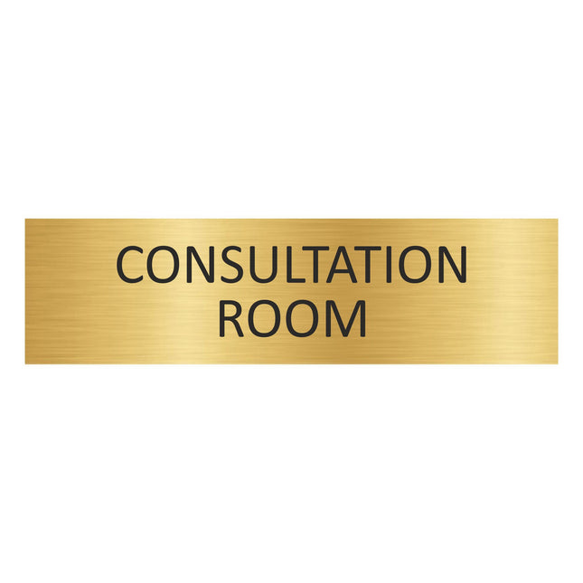 Türschild Consultation room
