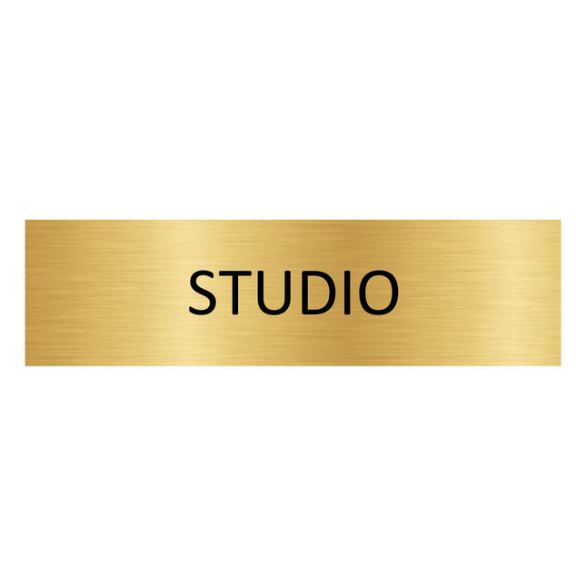 Türschild Studio