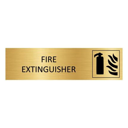 Türschild Fire Extinguisher