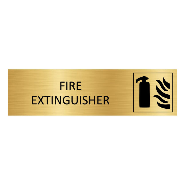 Türschild Fire Extinguisher