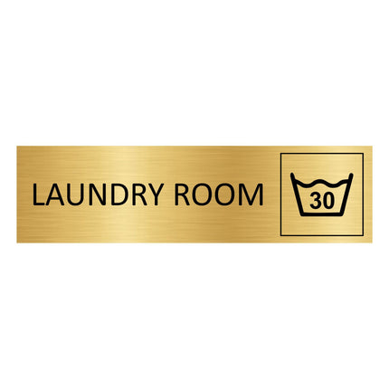 Türschild Laundry Room