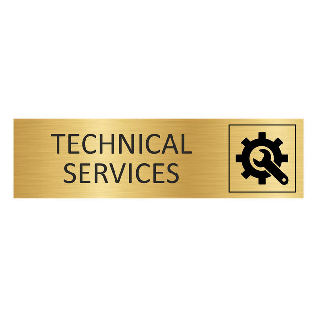 Türschild Technical Service