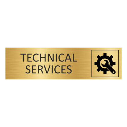 Türschild Technical Service