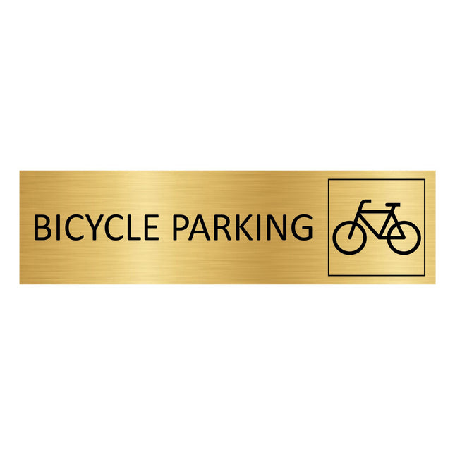 Türschild Bicycle Parking