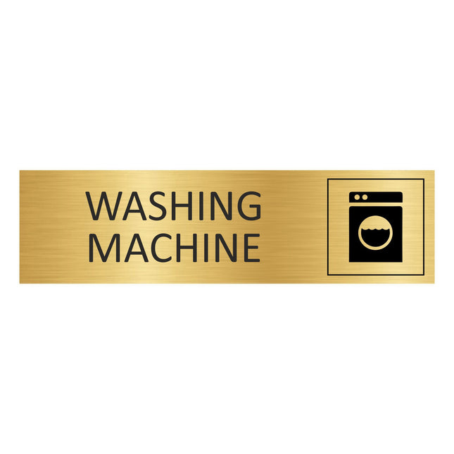 Türschild Washing Machine