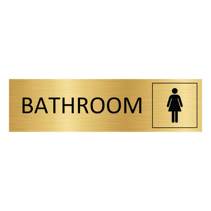 Türschild Bathroom Damen