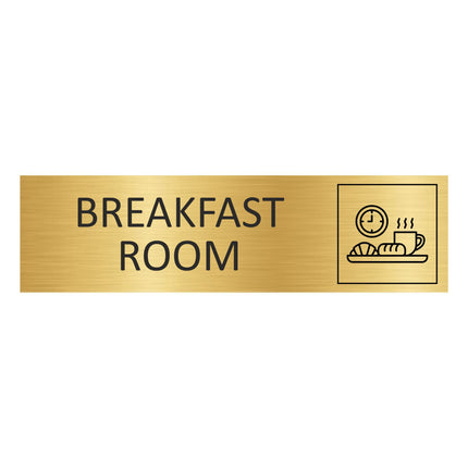 Türschild Breakfast Room