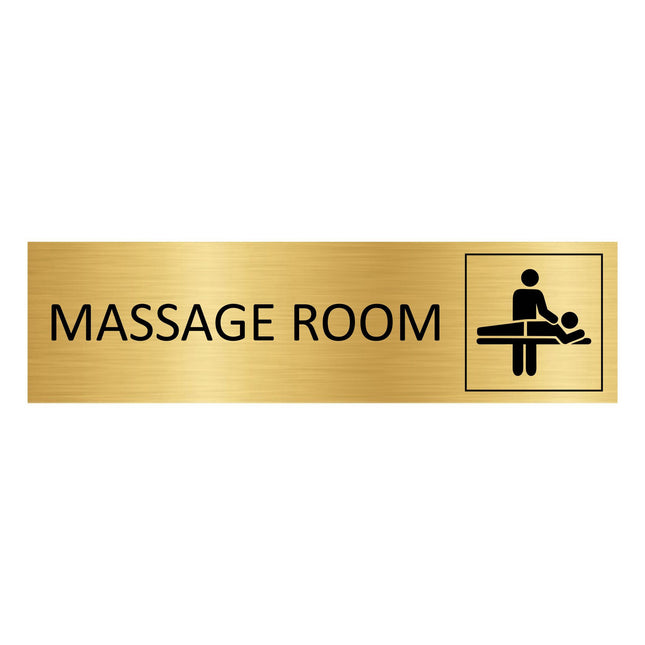 Türschild Massage Room