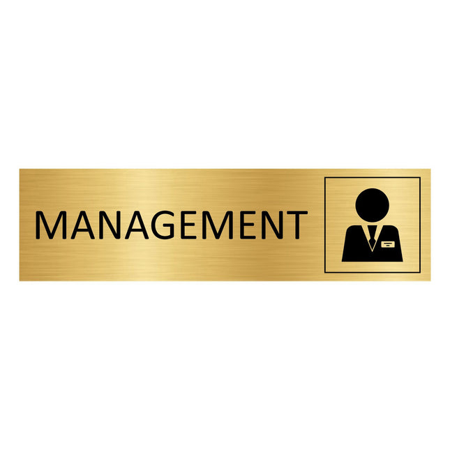 Türschild Management