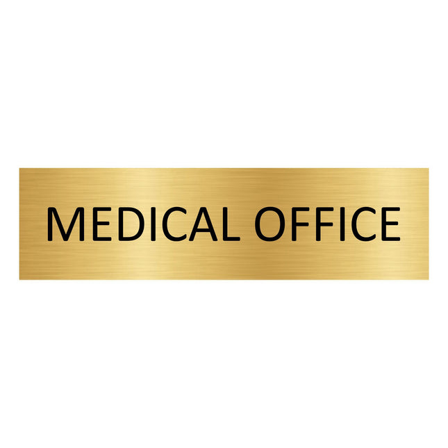 Türschild Medical office