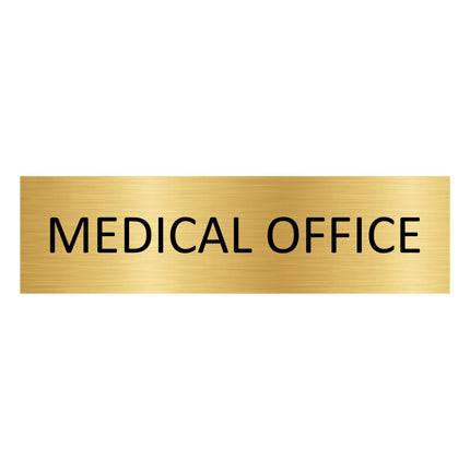 Türschild Medical office