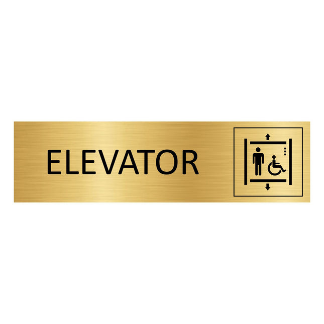 Türschild Elevator
