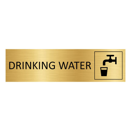 Türschild Drinking Water