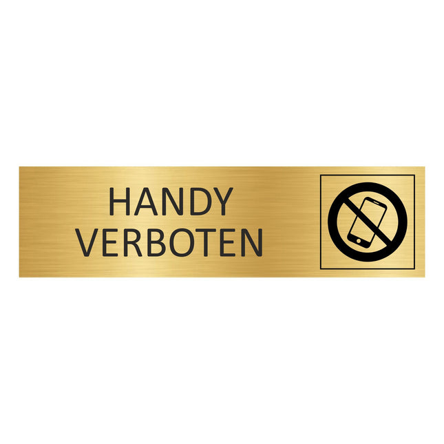 Türschild Handys verboten