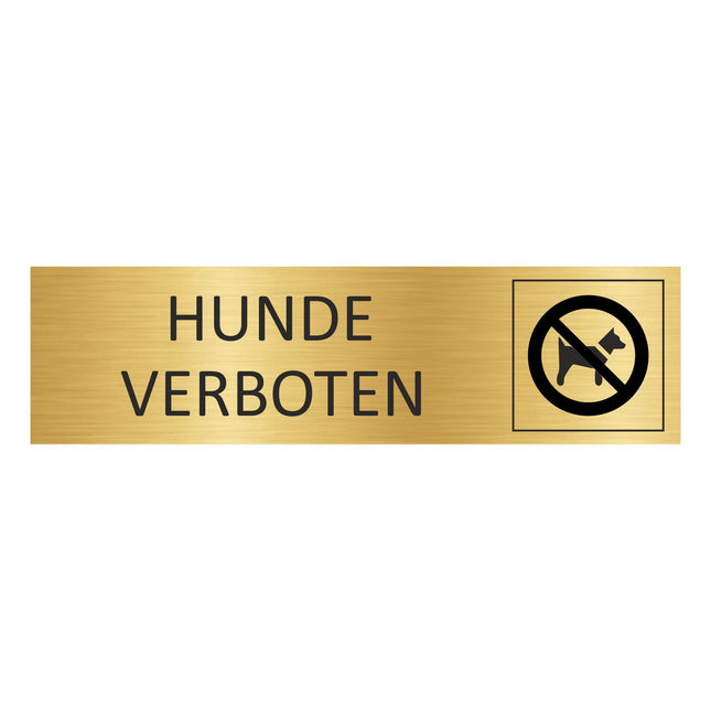 Türschild Hunde verboten