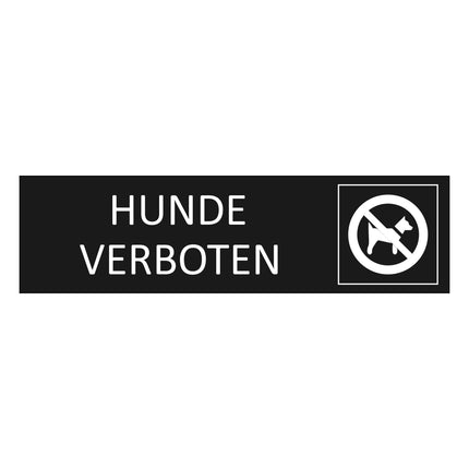 Türschild Hunde verboten