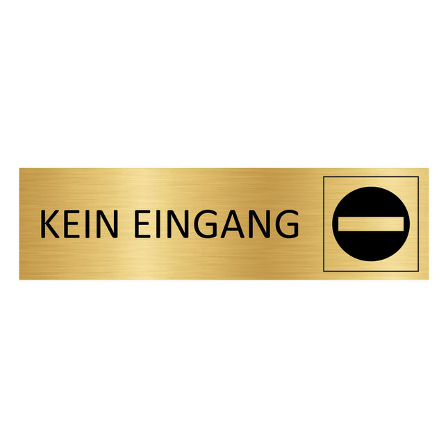 Türschild Kein Eingang