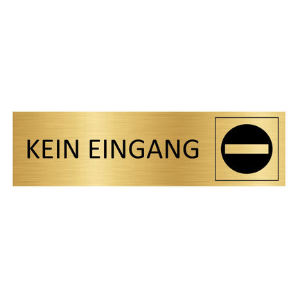 Türschild Kein Eingang