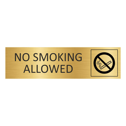 Türschild No Smoking Allowed