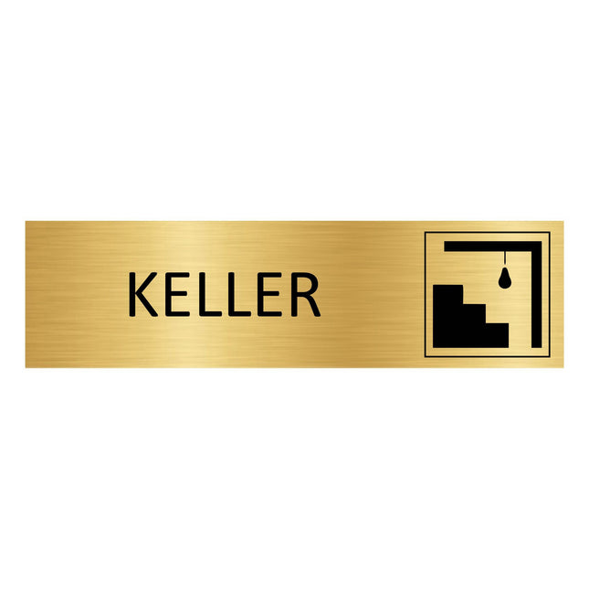 Türschild Keller