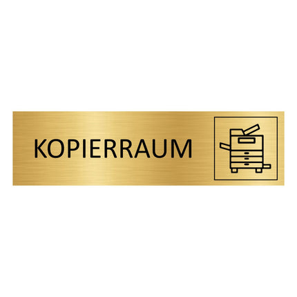 Türschild Kopierraum