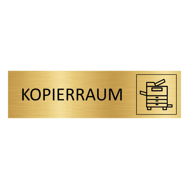 Türschild Kopierraum