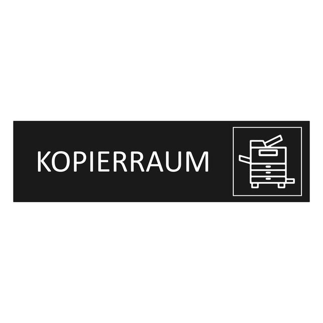 Türschild Kopierraum
