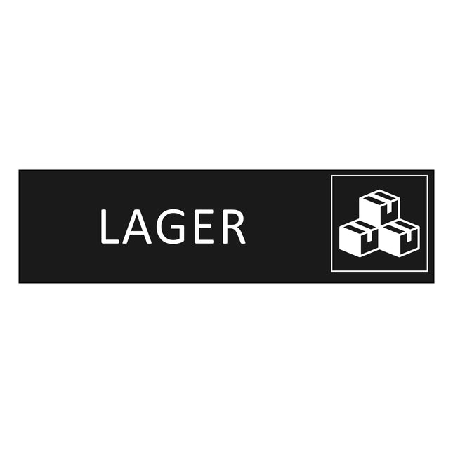 Türschild Lager