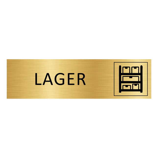 Türschild Lager